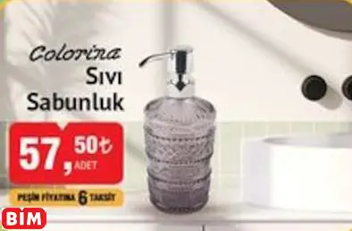 COLORİNA SIVI SABUNLUK COLORİNA SIVI SABUNLUK